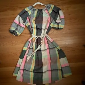 EUC Ace & Jig dress in Flip textile